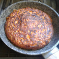 El cooksnap de Claudio Vera cuando hizo Tortilla de tallarines.