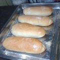 El cooksnap de Alejandra Fonseca cuando hizo Pan tipo de campo para sandwiches.