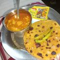 Amyra Ganguly का कुकस्नैप जब उन्होंने आलू मटर की सब्जी (aloo matar ki sabzi recipe in Hindi) बनाया था।