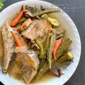 Cooksnap Sesimple Loralin semasa beliau membuat Singgang Ikan Tongkol.