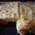 El cooksnap de Lu Kre cuando hizo Lasaña de pollo.