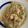 El cooksnap de Marta cuando hizo Risotto de gambas, calabacín y champiñones.