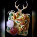 کوک اسنپ Ashpazye_parchin بعد از امتحان کردن فینگرفود سیب زمینی و سوسیس.