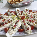 El cooksnap de begoigualada cuando hizo Endibias rellenas de crema de queso con nueces y mango.