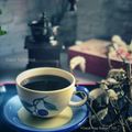 Cooksnap Dapur Yusfarisyia semasa beliau membuat Kopi 'O' panas.