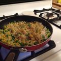 Erin Talty's cooksnap of when they made Fried Rice.