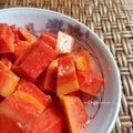 Cooksnap dari Bunna💜 untuk resep Pepaya Gula Jeruk Nipis