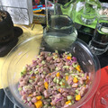 El cooksnap de alexzitro cuando hizo Ceviche de atún fresco con mango.