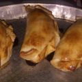 El cooksnap de Javier Julio cuando hizo Empanadas de choclo, jamón y queso.