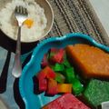 Cooksnap dari Lia untuk resep 53. Ongol-ongol singkong pelangi