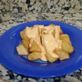 El cooksnap de Noemi P. cuando hizo Patatas bravas de mi tía con el toque de mi chico.