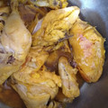 El cooksnap de Fernando Núñez cuando hizo Pollo guisado.