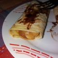 El cooksnap de Jannet González cuando hizo Panqueques rellenos de banana y dulce de leche.