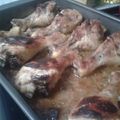 Maya's cooksnap of when they made Honey glazed chicken drumsticks.