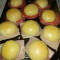 El cooksnap de Karen Cabrera cuando hizo Tortugas para guardar en el frezzer (masa en panetera).