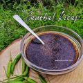 Cooksnap Mardiana Jaafar semasa beliau membuat Sambal Kicap.