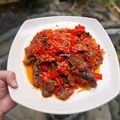 Cooksnap dari ZaharaBunga untuk resep Dendeng lambok asli padang