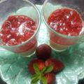 El cooksnap de Liliana Meliá cuando hizo Panna cotta de frutillas.