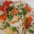 Marcsi Glückné Cooksnap-ja, amikor elkészítette a(z) Zöldséges rizs tojással receptet.
