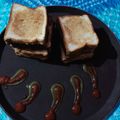 Sarita Singh का कुकस्नैप जब उन्होंने सिंपल सैंडविच (Simple sandwich recipe in Hindi) बनाया था।