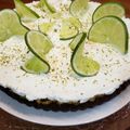 まるイモ's cooksnap of when they made キーライムパイ風☆tinkのライムパイ.