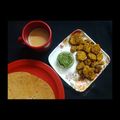Krishna Mankad 's cooksnap of when they made ઘઉ બાજરી ના લોટ મેથી ના મૂઠીયા અને ચા.