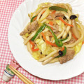 ぽんしゅラブ子's cooksnap of when they made 簡単ランチ☆オイスターソースで焼きうどん.
