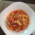 El cooksnap de AnaLi cuando hizo Picadillo de Carne molida con Papas.