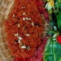 Sheenay Khan's cooksnap of when they made Gajar ka halwa.