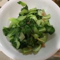 感謝主 的 蝦米青江菜 cooksnap
