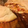 El cooksnap de Nichol cuando hizo Calzone relleno (Marian).