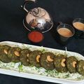 Dolly Kachhwani's cooksnap of when they made Hara Bhara Kabab.