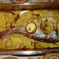 El cooksnap de MaryGlory cuando hizo Lubina, dorada o besugo al horno.