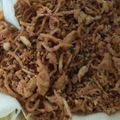 Cooksnap dari Yanny Arysandy Indra untuk resep Abon Pepaya