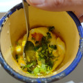 El cooksnap de Bianka Palma cuando hizo 🥚Huevo a la Copa con Pan Amasado Integral 🌾.