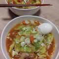 ゆっぴー525's cooksnap of when they made 野菜たっぷりｽﾀﾐﾅ☆みそラーメン.