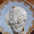 Cooksnap dari Mom Ina's Kitchen untuk resep Chicken Steak with Creamy Cheese Mushroom Sauce