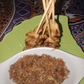 Cooksnap dari Mei Indah Fitri untuk resep Sate ayam panggang teflon