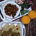 Fiza Iftikhar Malik 's cooksnap of when they made Mango juice.