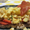 El cooksnap de Montse Casellas - Trasteamos en mi Cocina? cuando hizo Crema de tortilla con jamón.