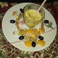 Harsha Bhatia's cooksnap of when they made Orange thandai.