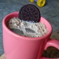 El cooksnap de Agustina Valor cuando hizo Frappé oreo.
