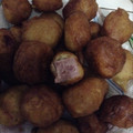El cooksnap de Aimaragui cuando hizo Mini banderillas de salchichas.