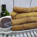 Rebeka Füri Cooksnap-ja, amikor elkészítette a(z) Churros, csokis karamellel receptet.
