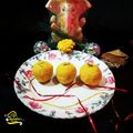 Jyotshna Vishal Khadatkar's cooksnap of when they made रवा बेसन लाडू (rava besan ladoo recipe in marathi).