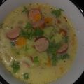 Melissa's cooksnap of when they made Kartoffelsuppe.