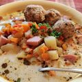 Orangeat Cooksnap-ja, amikor elkészítette a(z) Húsgombóc, petrezselyemzölddel és újhagymával receptet.