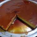 El cooksnap de Samy Lara cuando hizo Flan de queso (Puerto Rico).