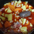 El cooksnap de Jorge Muria Sánchez cuando hizo Alubias estofadas en olla de cocción lenta (crock pot).