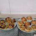El cooksnap de Ainhoa Alvarez 👧 cuando hizo Espirales de hojaldre jamón y queso (canapés).